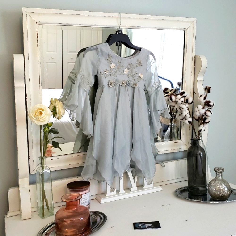 Girls Dress, Size 6X, Biscotti Collection